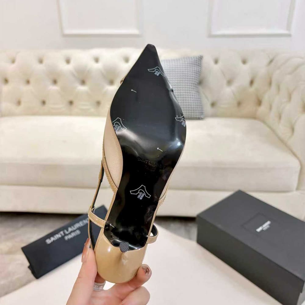YSL slingback pumps