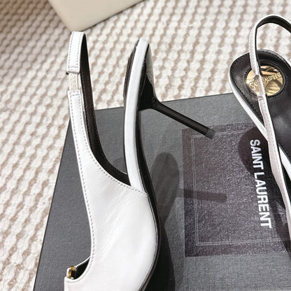 YSL BABYLONE BRETEUIL slingback pumps