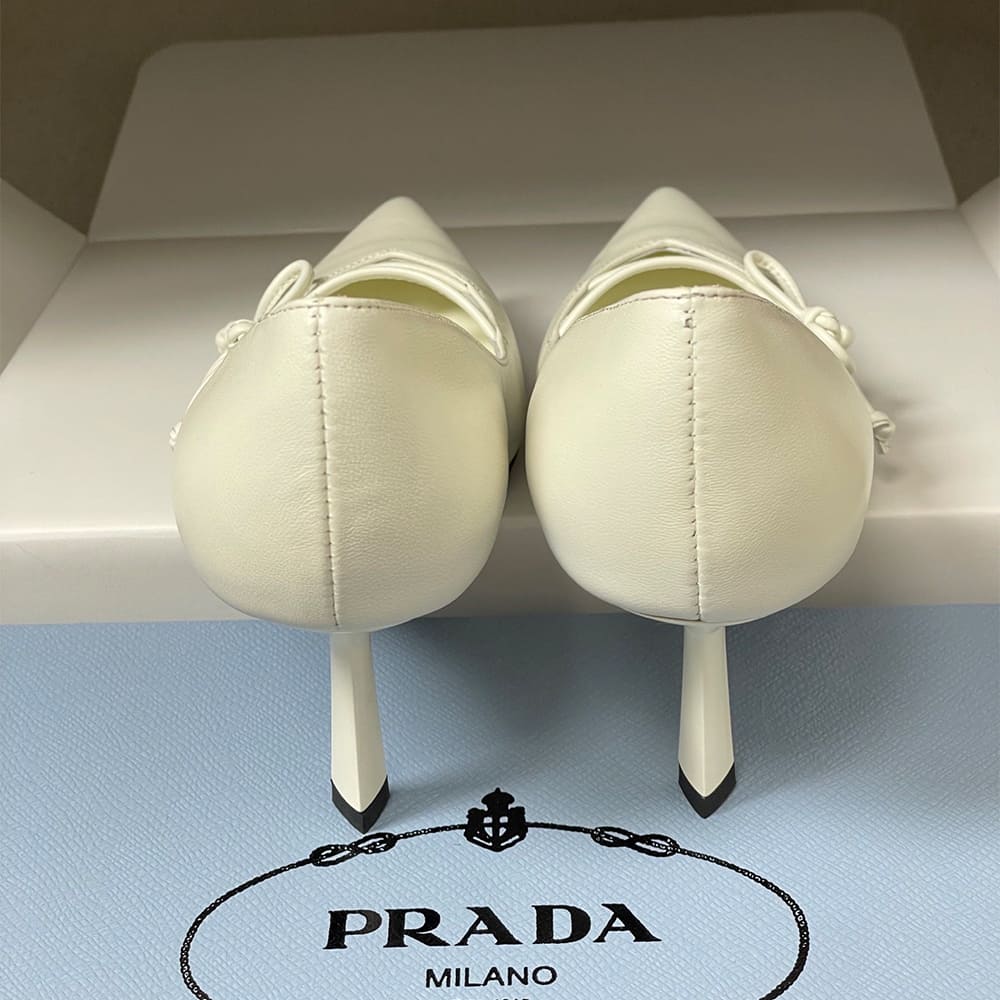 Prada leather pumps