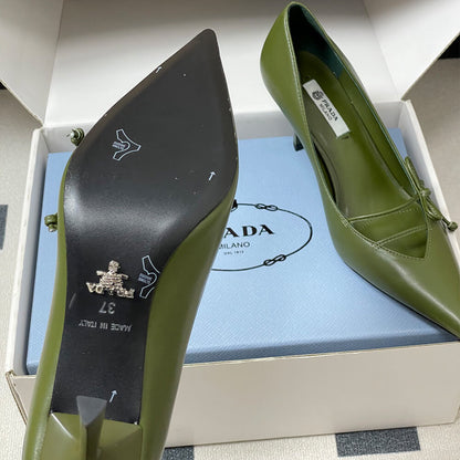 Prada leather pumps
