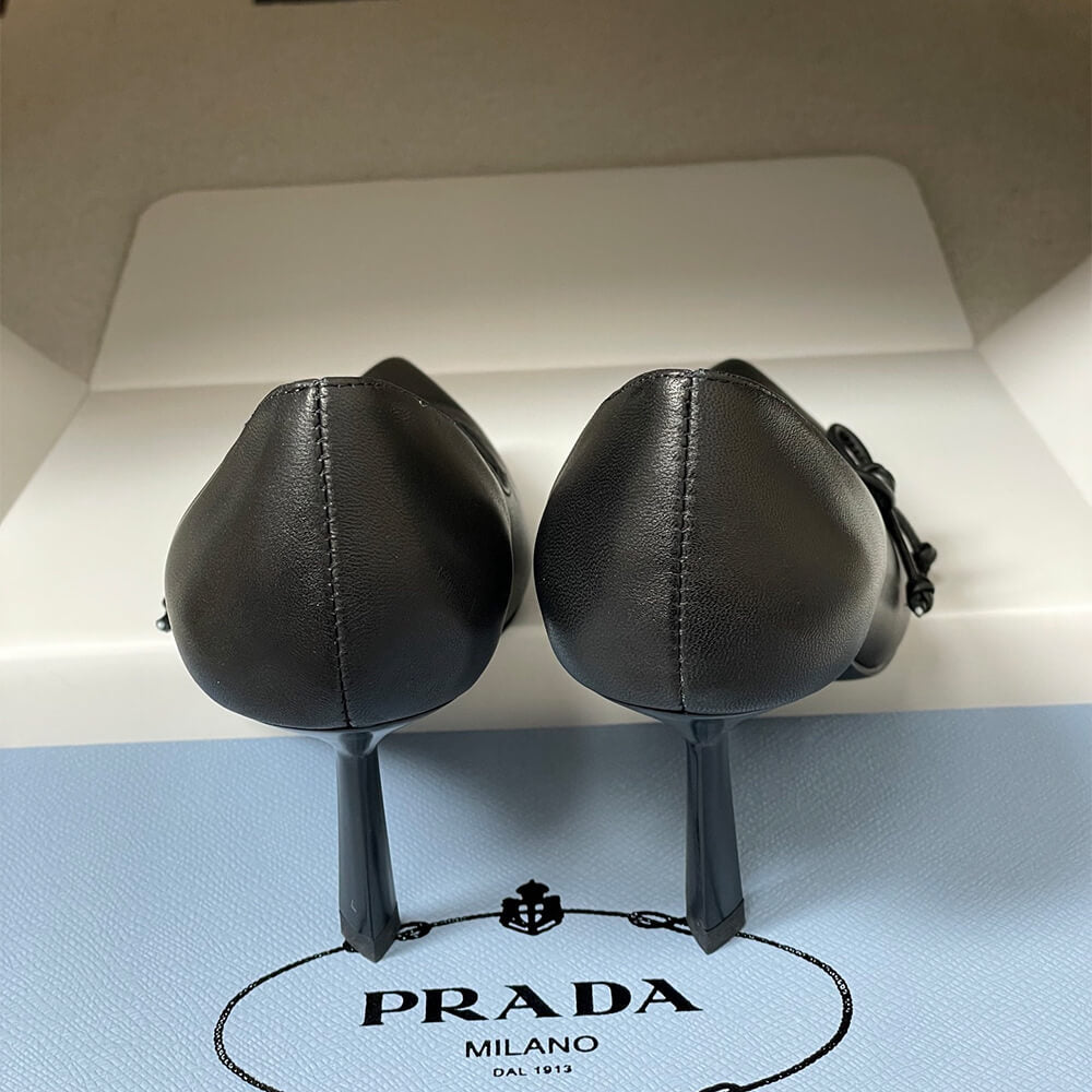 Prada leather pumps