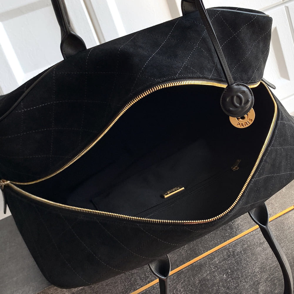 CHANEL Maxi Bowling Bag(HIGH-END GRADE)
