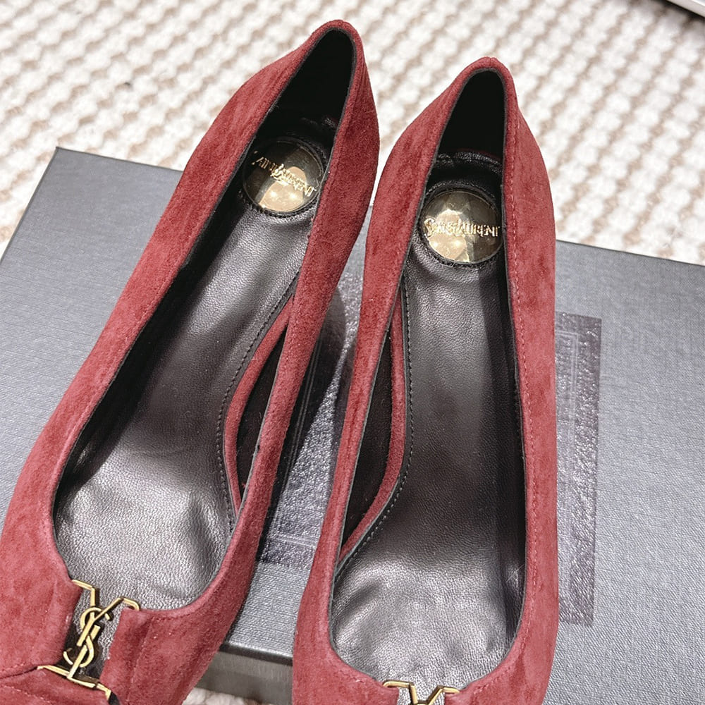 YSL BABYLONE BRETEUIL pumps in suede