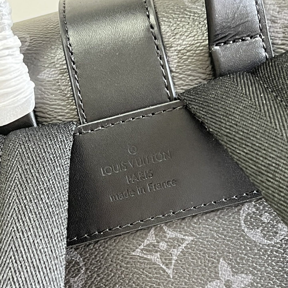 Louis Vuitton Saumur Backpack Monogram Eclipse Canvas 42Cm M45913