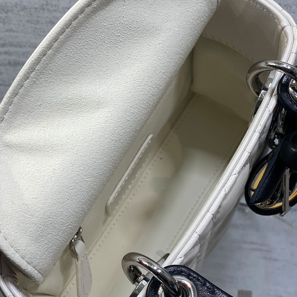 Dior Mini Lady Dior Bag with Chain(HIGH-END GRADE)