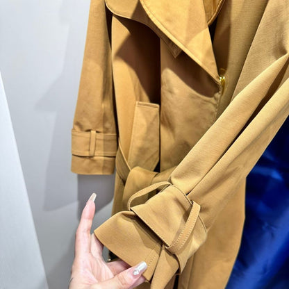 Louis Vuitton Oversized Detail Trench Coat Sandy Beige 1ABD9W