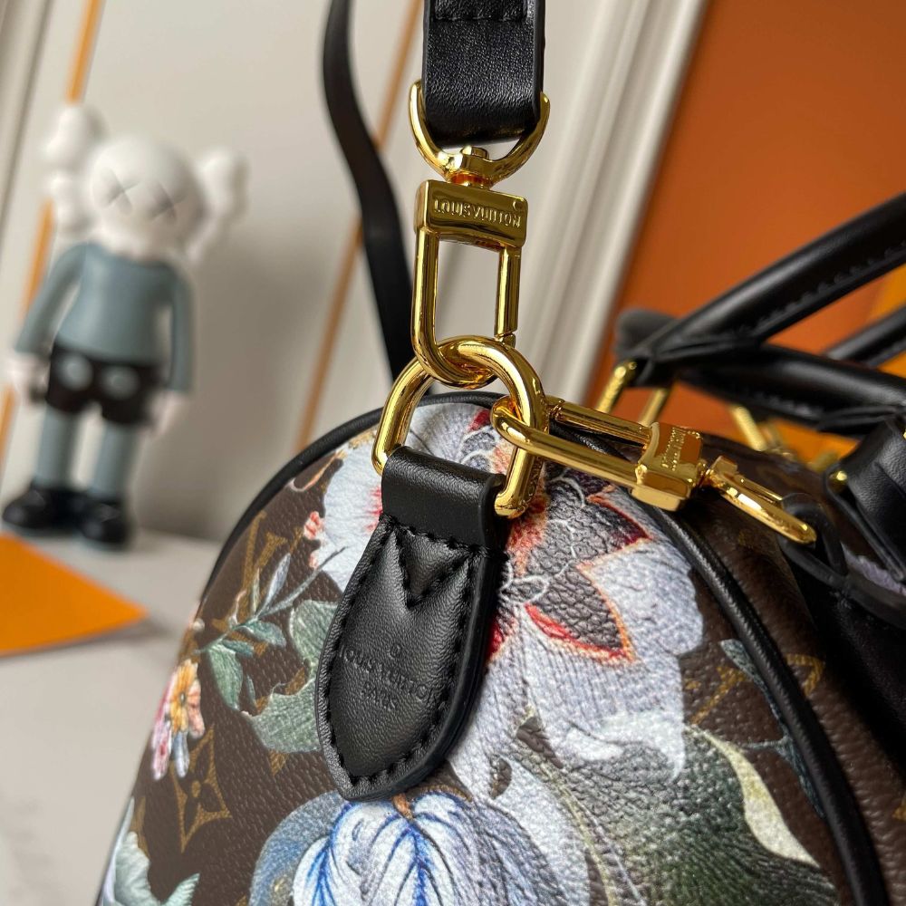 Louis Vuitton Speedy Soft 30 Monogram Canvas Ebene 30Cm