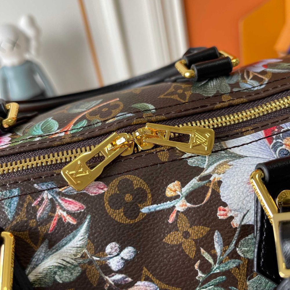 Louis Vuitton Speedy Soft 30 Monogram Canvas Ebene 30Cm