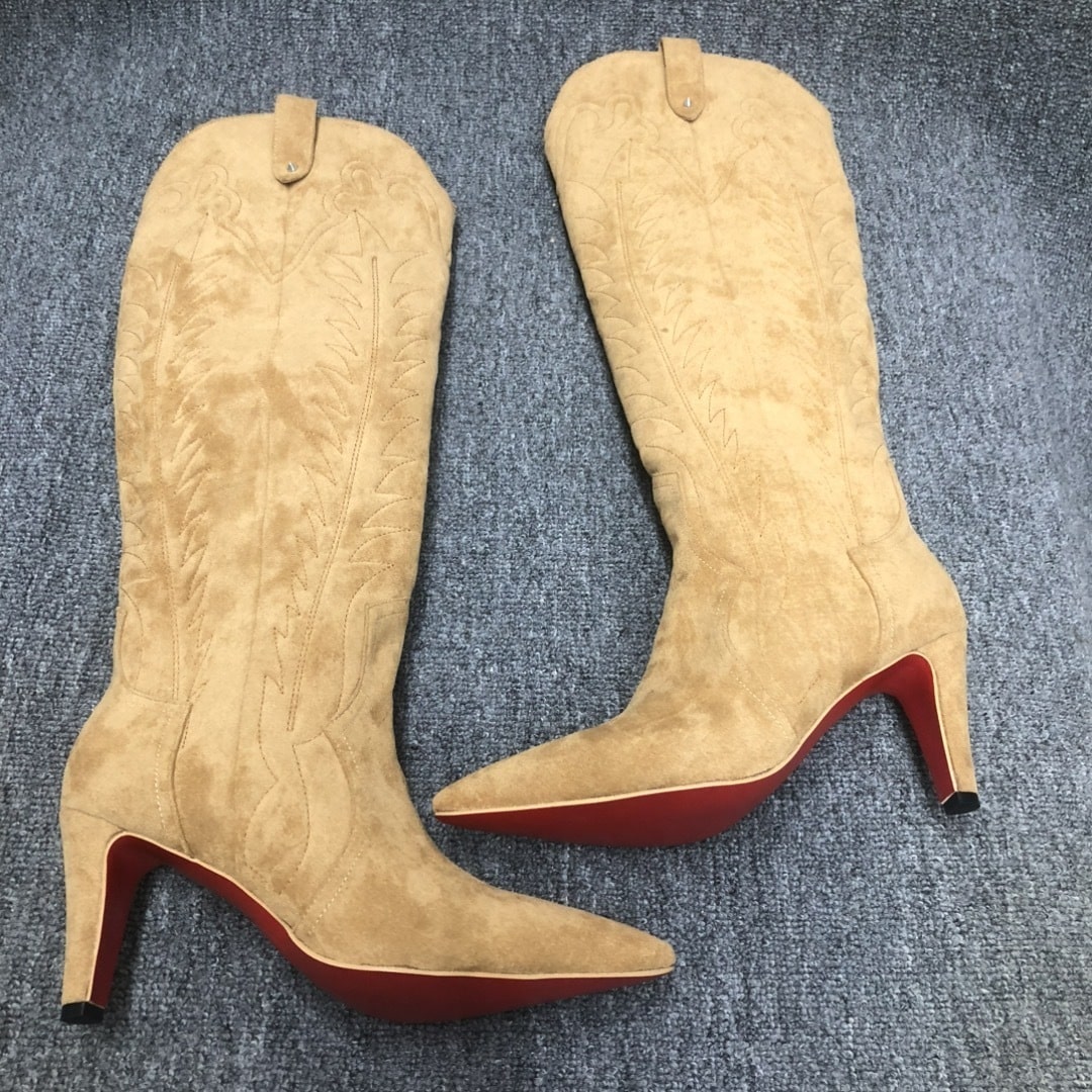 CHRISTIAN LOUBOUTIN SANTIA BOTTA 85 BOOTS LIONNE 3240899F486