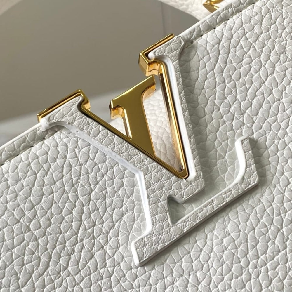 Louis Vuitton Capucines Mini White 21Cm M23718