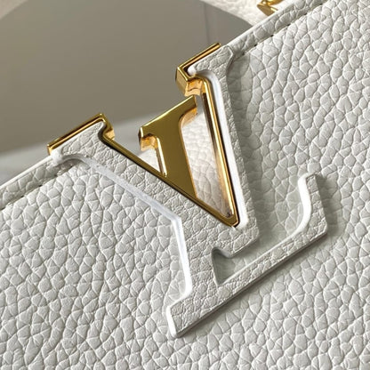 Louis Vuitton Capucines Mini White 21Cm M23718