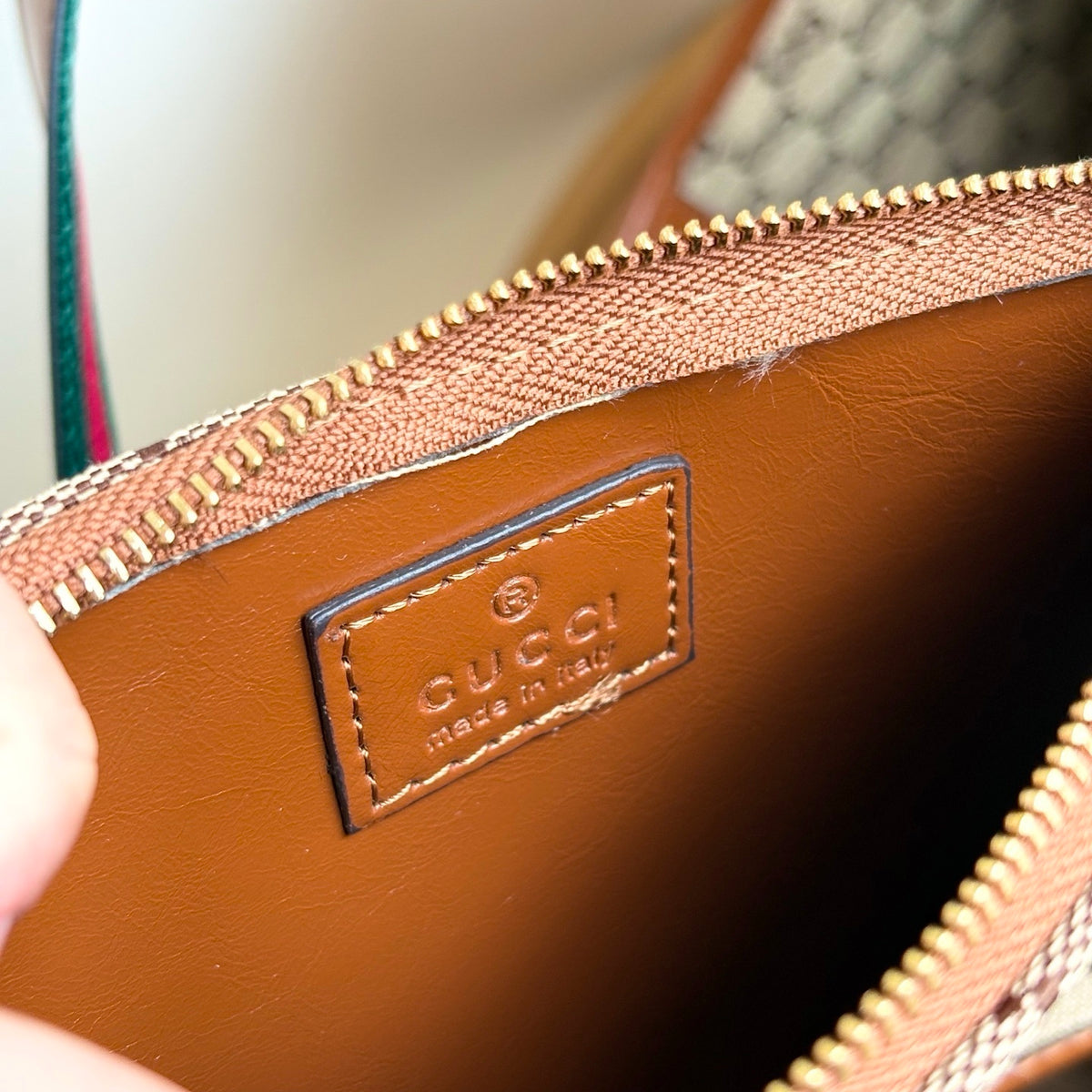 Gucci Giglio Large Tote Bag Dark Brown  60Cm
