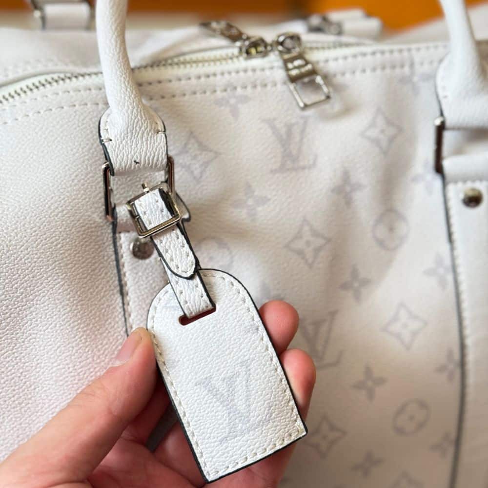 Louis Vuitton Keepall 5 Bandouliere Optical White 40Cm M30885