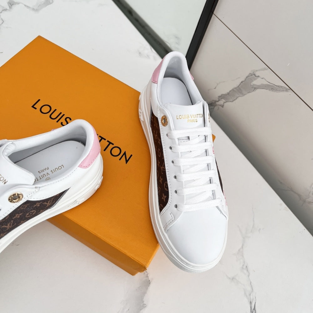 Louis Vuitton X Takashi Murakami Time Out Sneaker White 1AGWOL