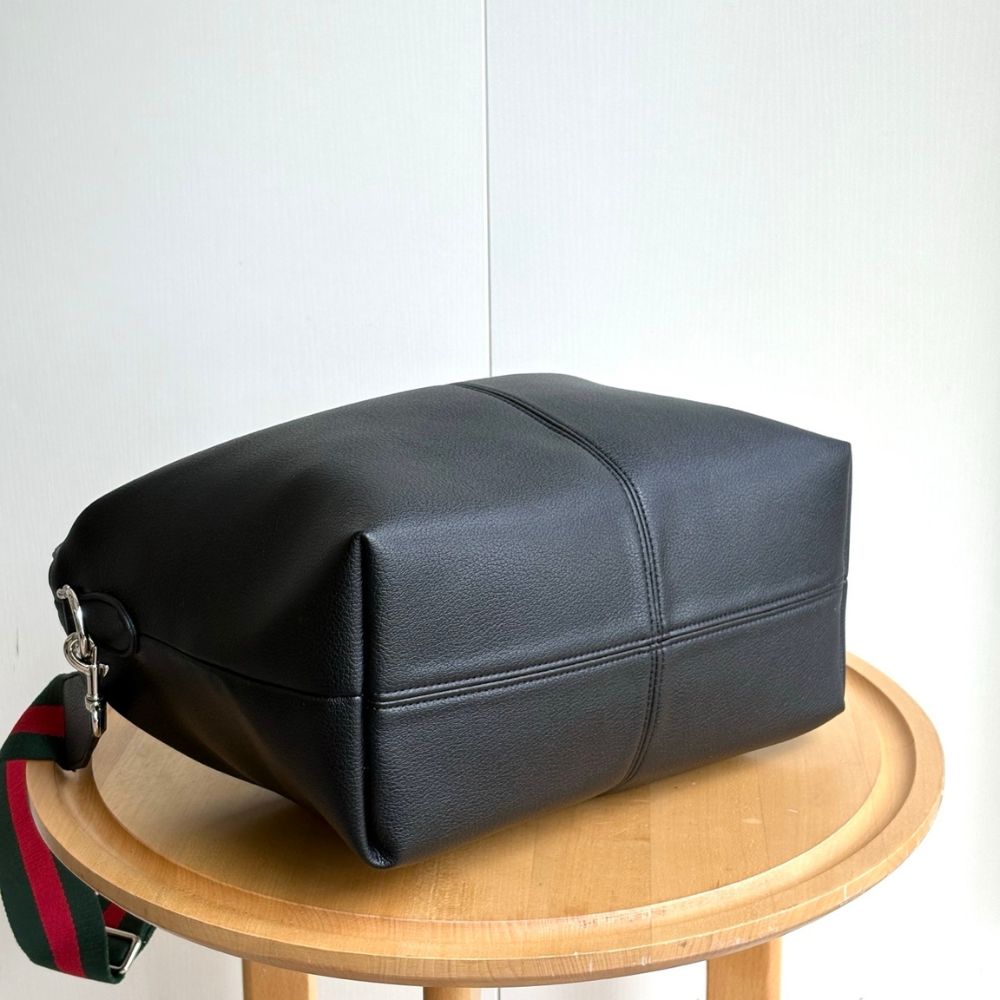 Gucci Brera Medium Crossbody Bag Black 33Cm 866938 AAGDQ 1053