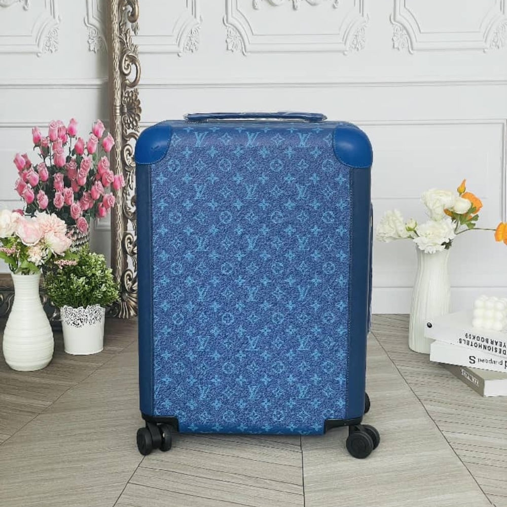 Louis Vuitton Horizon 55 Suitcase Blue 55Cm M20183