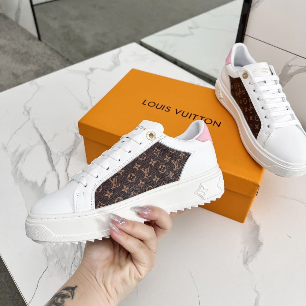 Louis Vuitton X Takashi Murakami Time Out Sneaker White 1AGWOL