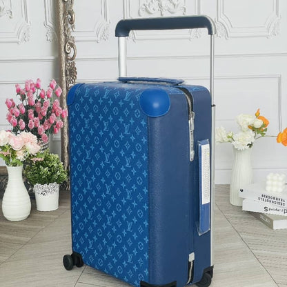 Louis Vuitton Horizon 55 Suitcase Blue 55Cm M20183