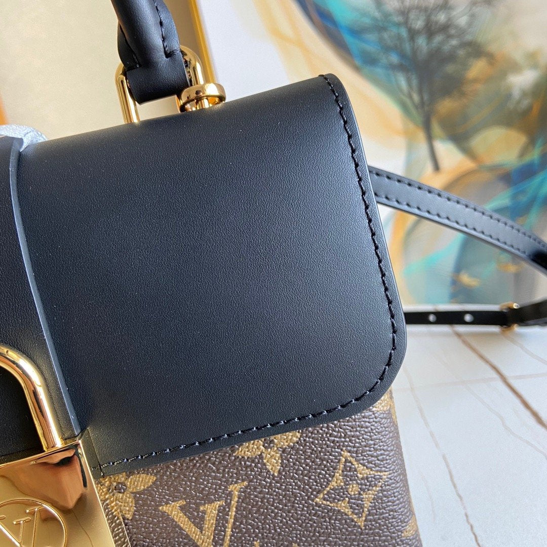 Louis Vuitton Monogram Locky BB Crossbody with Noir