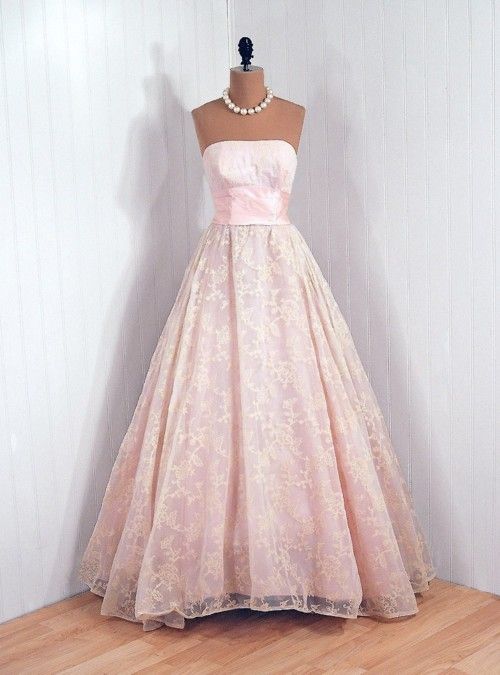 girlhomeshops--Pink exquisite floral long tulle prom dress ball gown gh5560