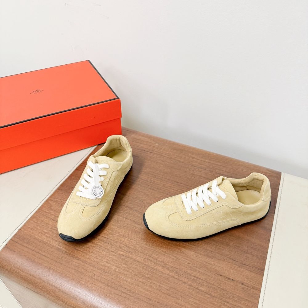Hermes Master Sneaker Beige Albâtre