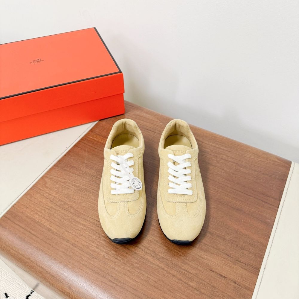 Hermes Master Sneaker Beige Albâtre