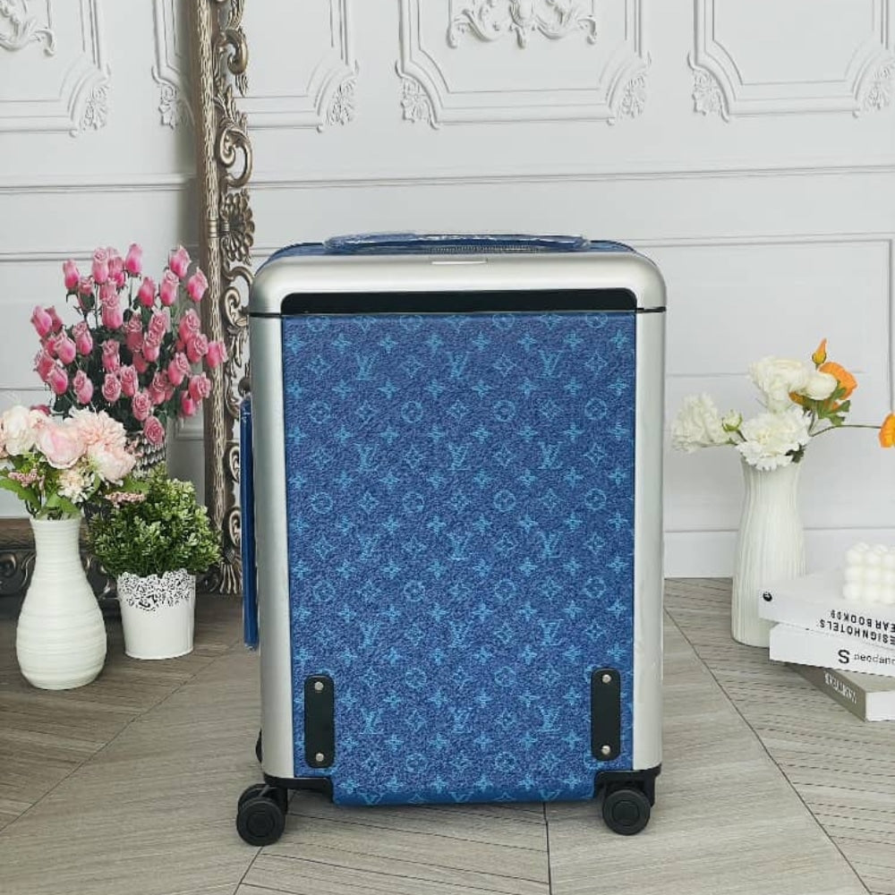 Louis Vuitton Horizon 55 Suitcase Blue 55Cm M20183