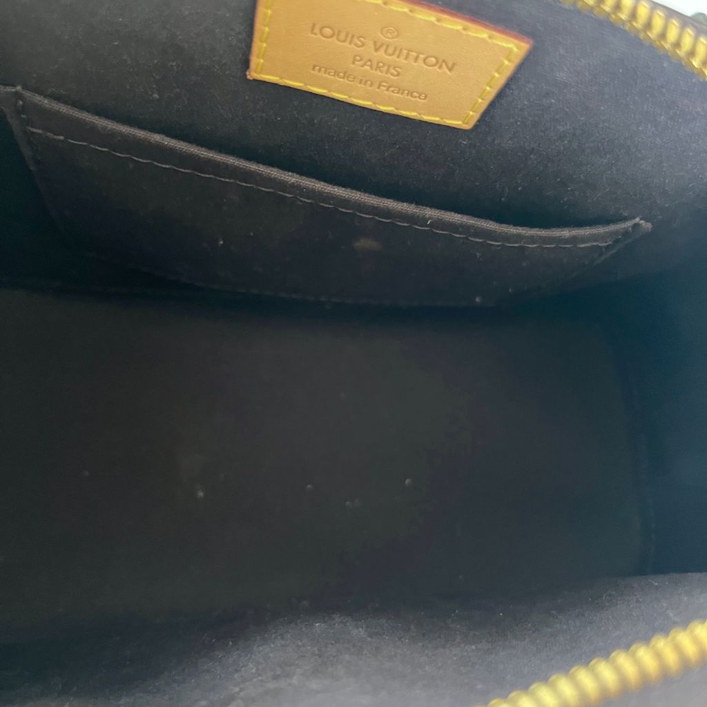 Louis Vuitton Burgundy Monogram Vernis Alma BB bag