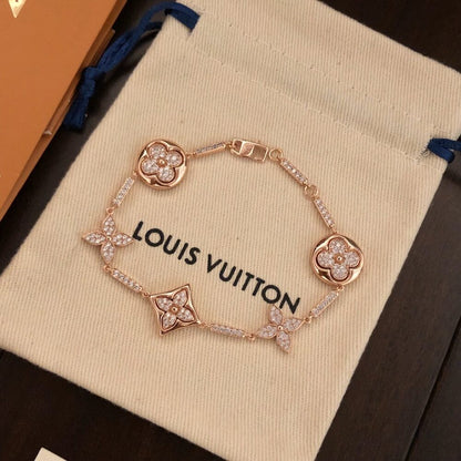 Louis Vuitton Blossom BB Diamond Bracelet In Pink Gold
