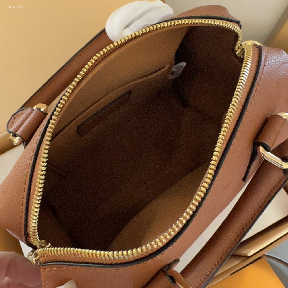 Louis Vuitton Speedy Bandoulière 20 Cognac Brown 20Cm
