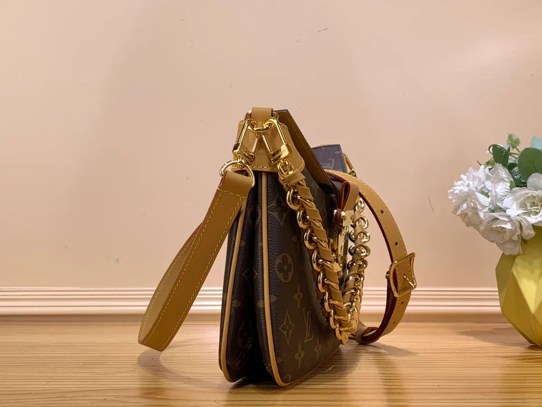 Louis Vuitton Twinny Brown - 29 x 19 x 9 cm