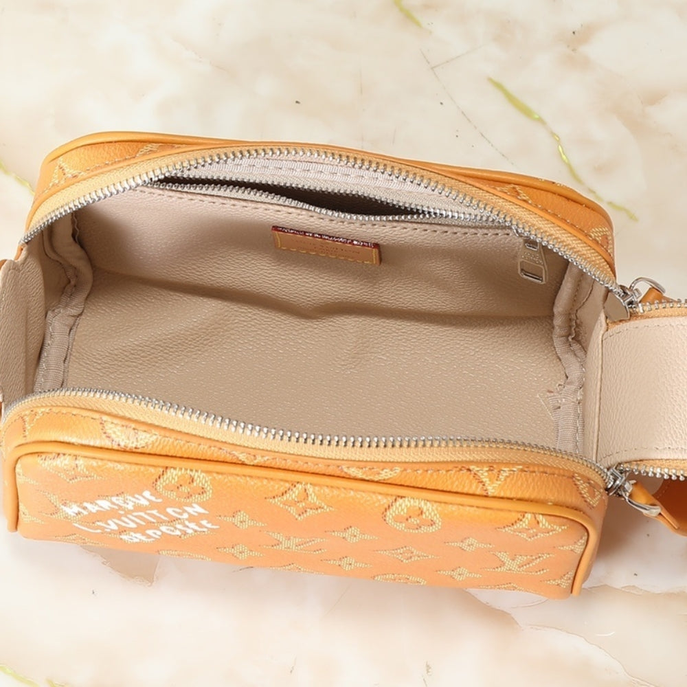 Louis Vuitton Mini Dopp Kit Safran Yellow 20cm M27158