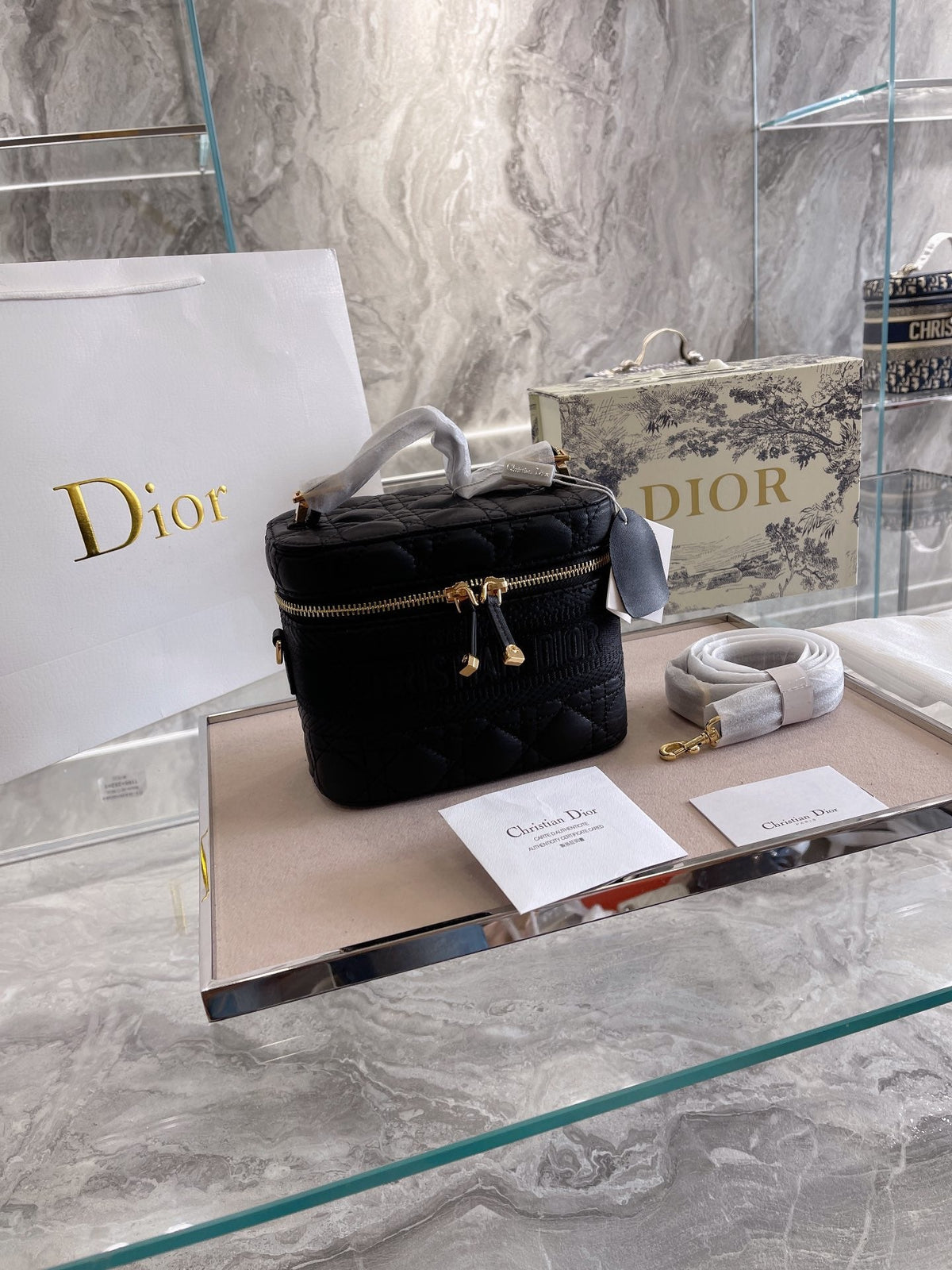 Lady Dior Micro Vanity Case