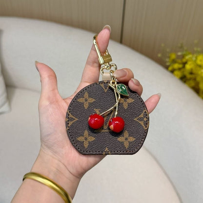 Louis Vuitton Cerise And Blooming Flowers Bag Charms