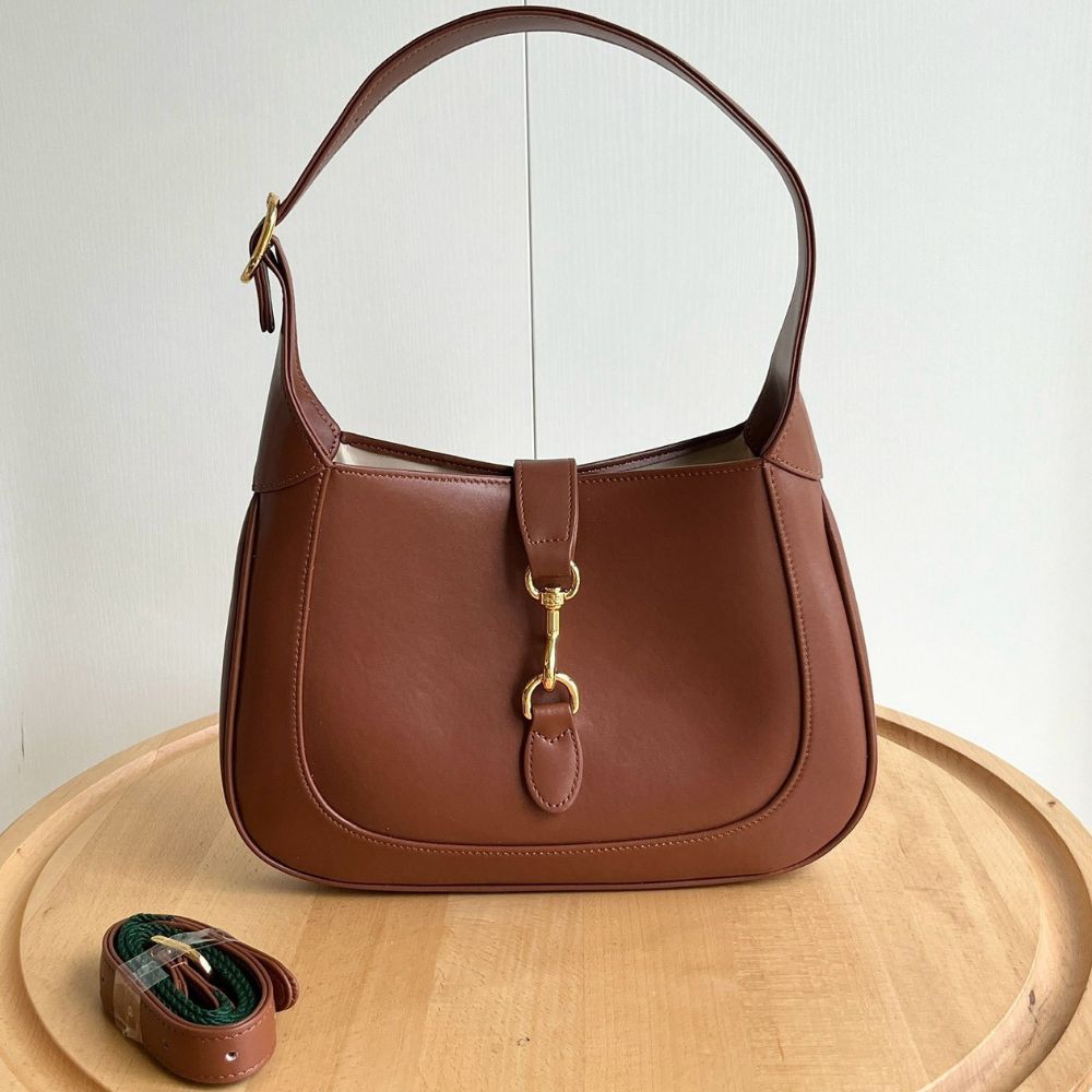 Gucci Jackie 1961 Medium Bag Brown 27Cm 