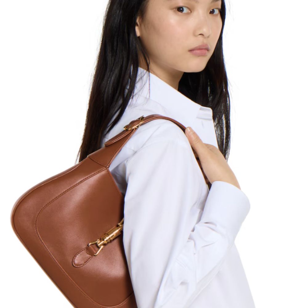 Gucci Jackie 1961 Medium Bag Brown 27Cm 