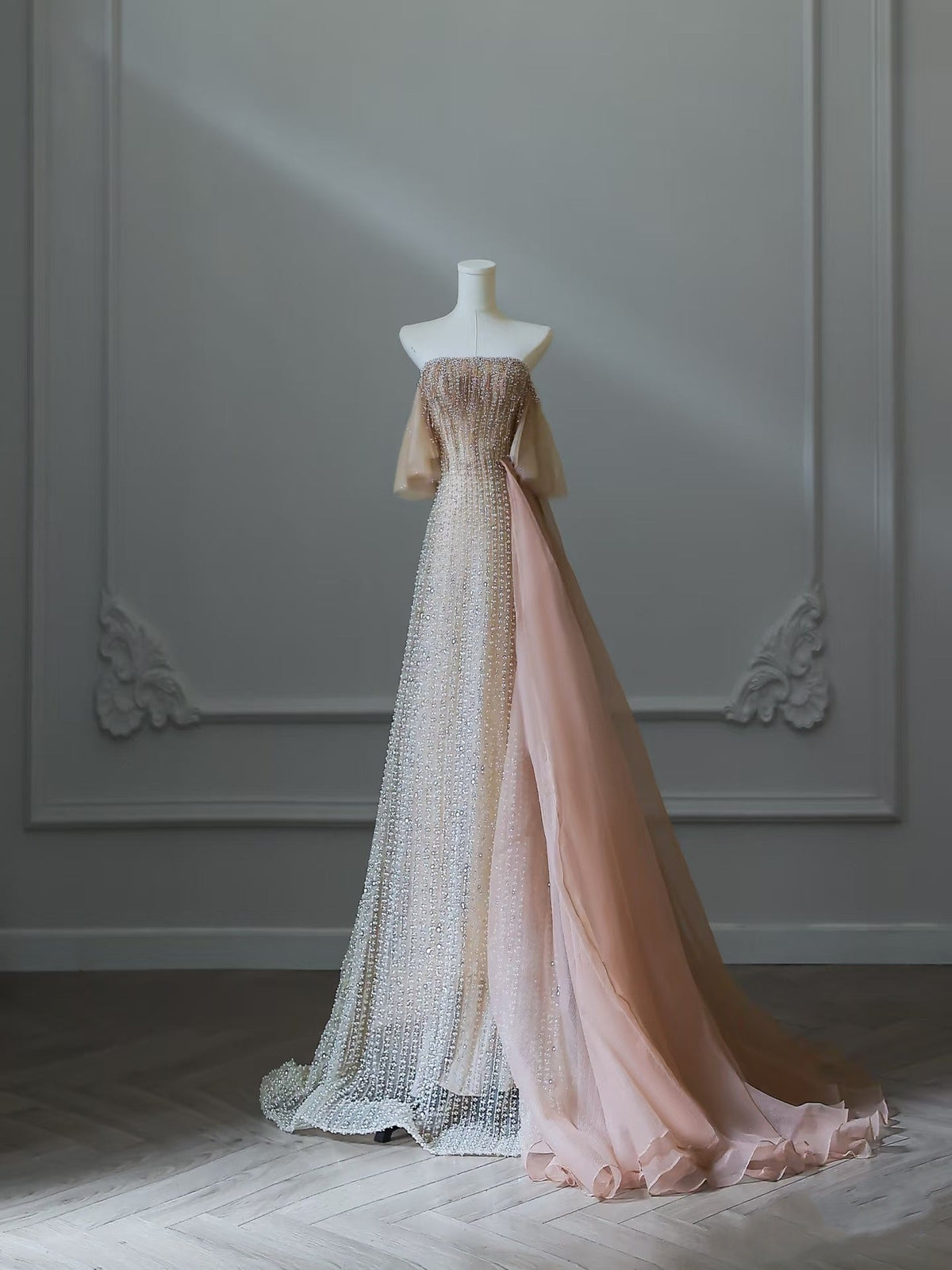 Sexy A Line Off The Shoulder Sequin Long Prom Dresses Evening Gowns
