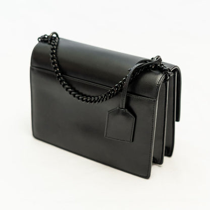 Saint Laurent sunset medium in smooth leather