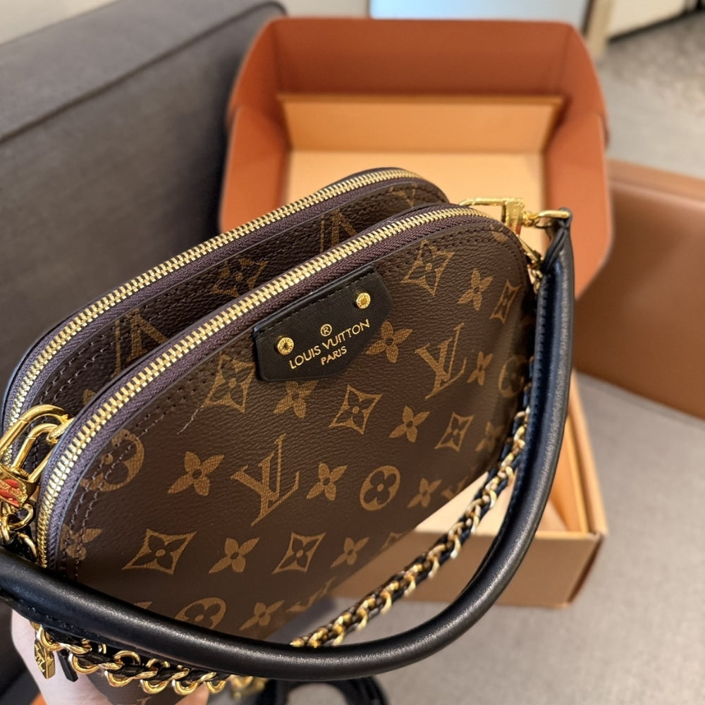 Louis Vuitton Be Alma Monogram Canvas Brown 20Cm M12996