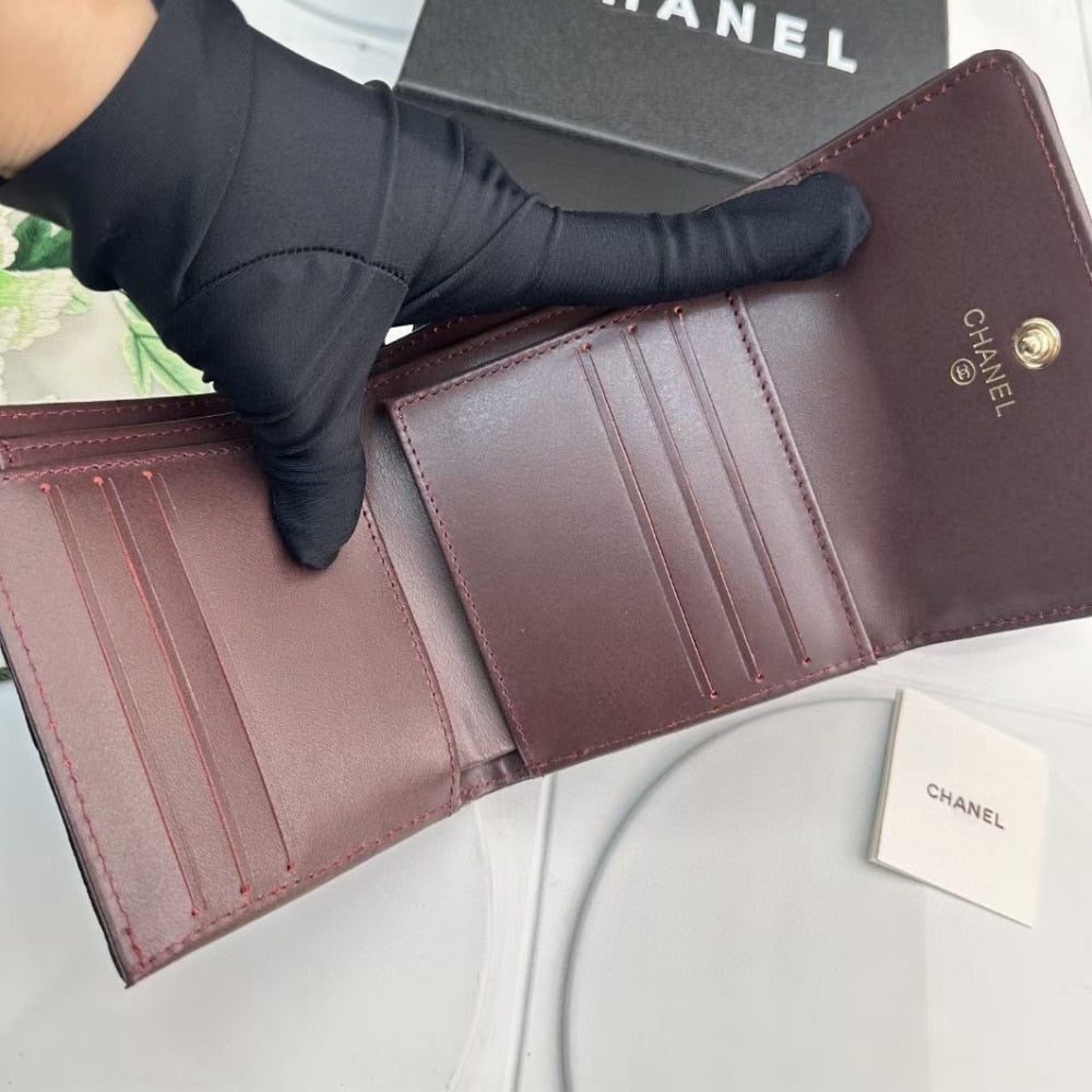 Chanel 19 Flap Card Holder Black 11Cm AP1790 B04852 94305