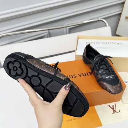 Louis Vuitton LV Sneakerina Monogram Black 1AHNDO