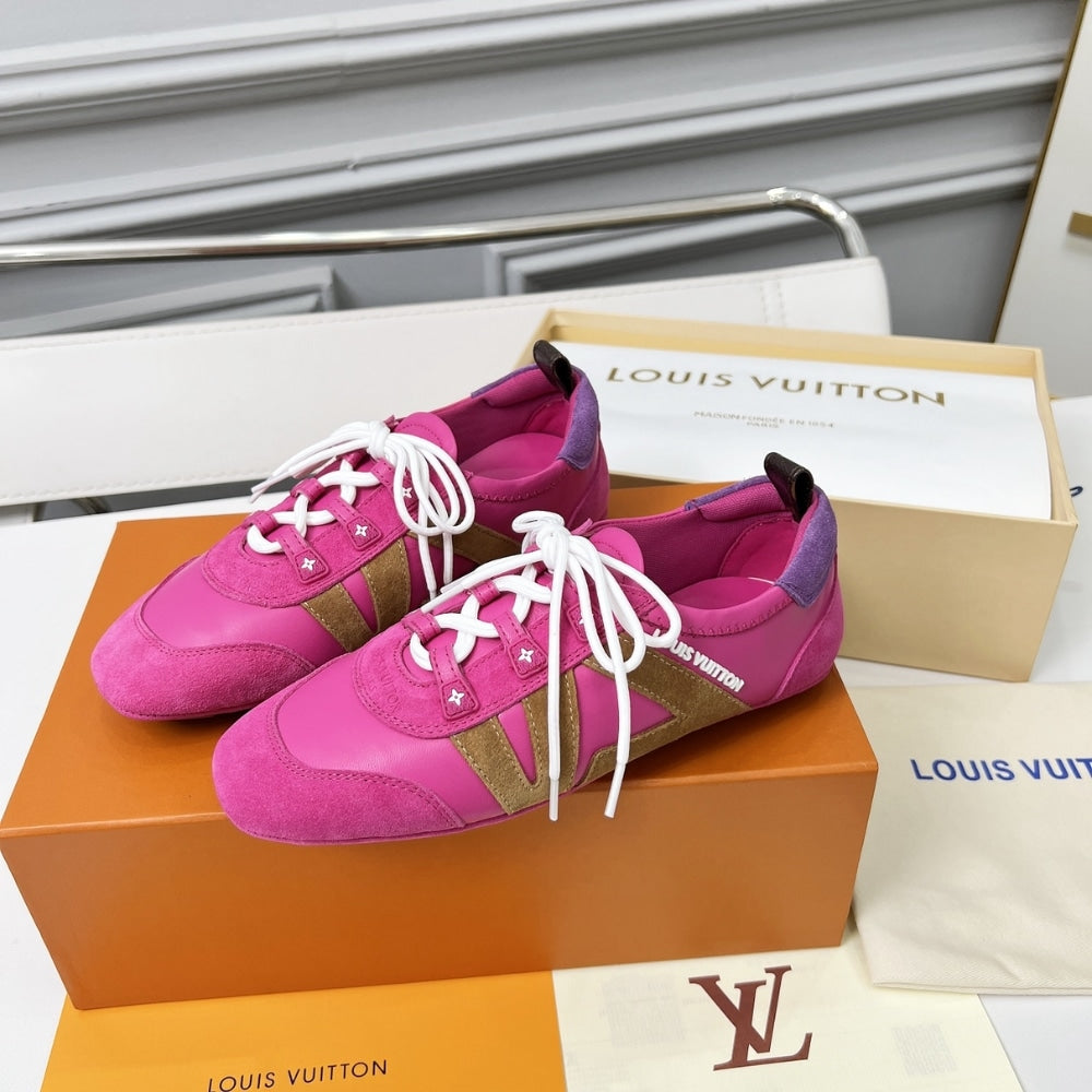 Louis Vuitton LV Sneakerina Fuchsia Pink 1AHNEE