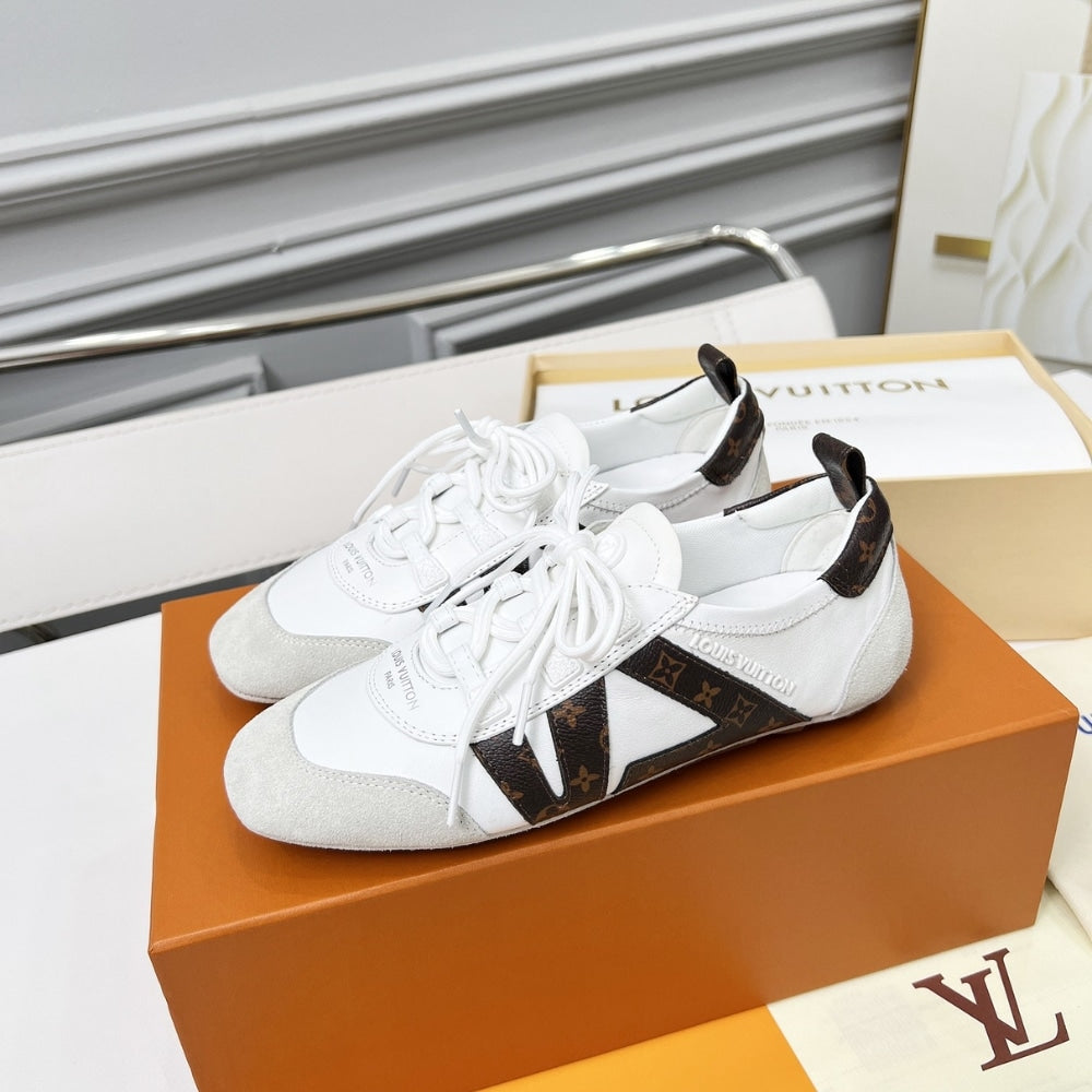 Louis Vuitton LV Sneakerina Monogram White 1AHNC6
