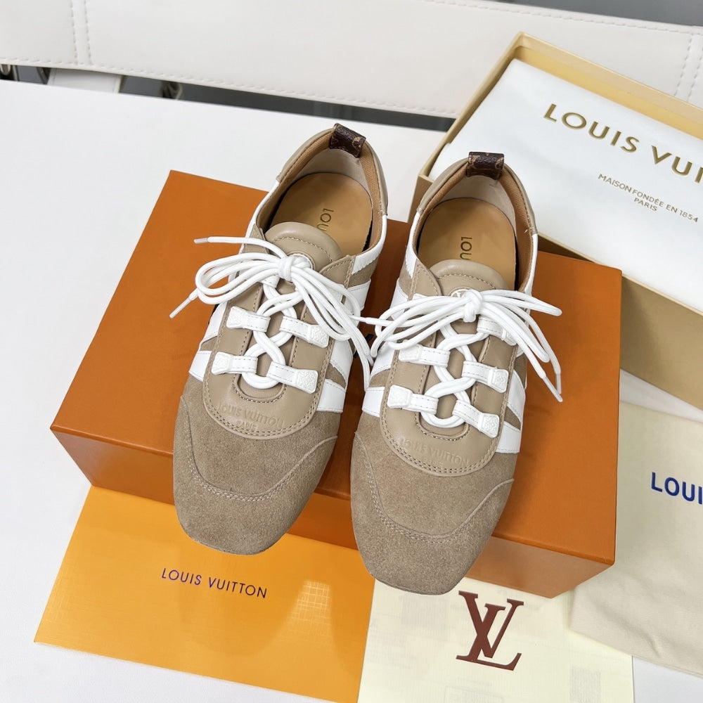 Louis Vuitton LV Sneakerina Hazelnut Brown 1AHNFA