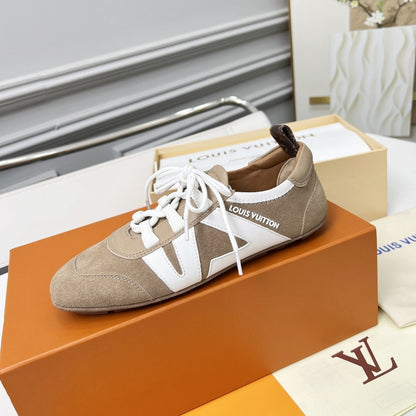 Louis Vuitton LV Sneakerina Hazelnut Brown 1AHNFA