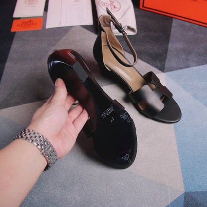 Hermes Legend Sandal Black H172196Z 02340