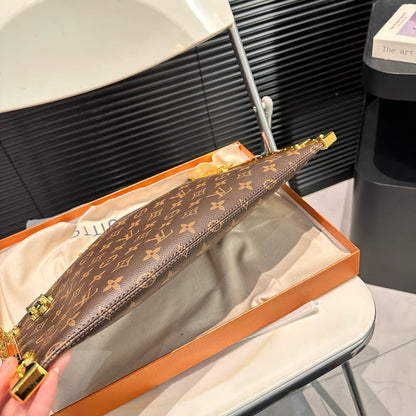 LOUIS VUITTON LUCKY TRUNK BAG BLACK 38CM M12075