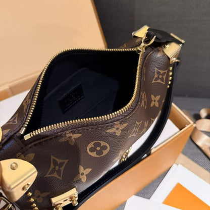 Louis Vuitton Slim Trunk Bag Monogram Brown 23Cm M13147