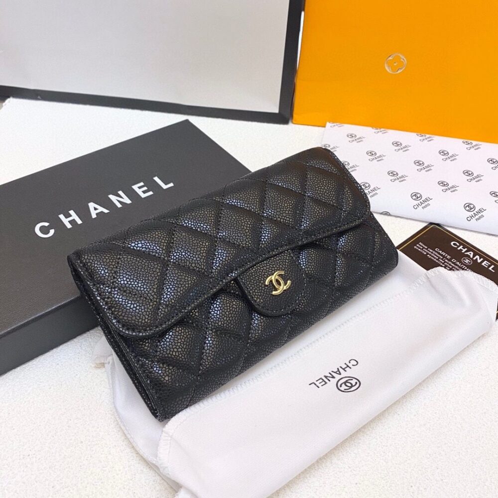Chanel Classic Long Flap Wallet 19Cm