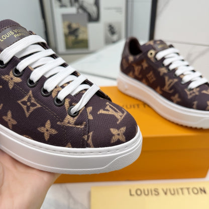 Louis Vuitton Time Out Sneaker Brown 1Aivbl
